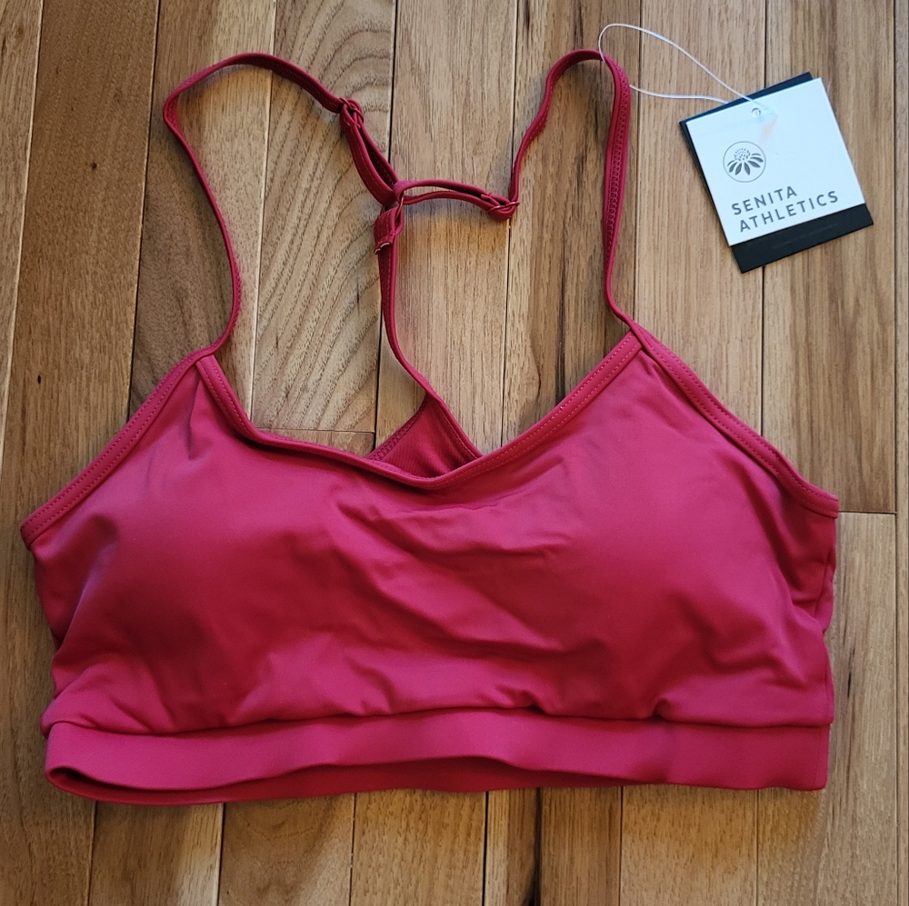 Senita Athletics: Red Bikini Top
